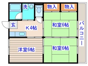 ＳＳコ－ポの物件間取画像